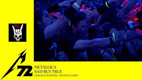 Metallica - Sad But True (Chicago - August 9 2024)