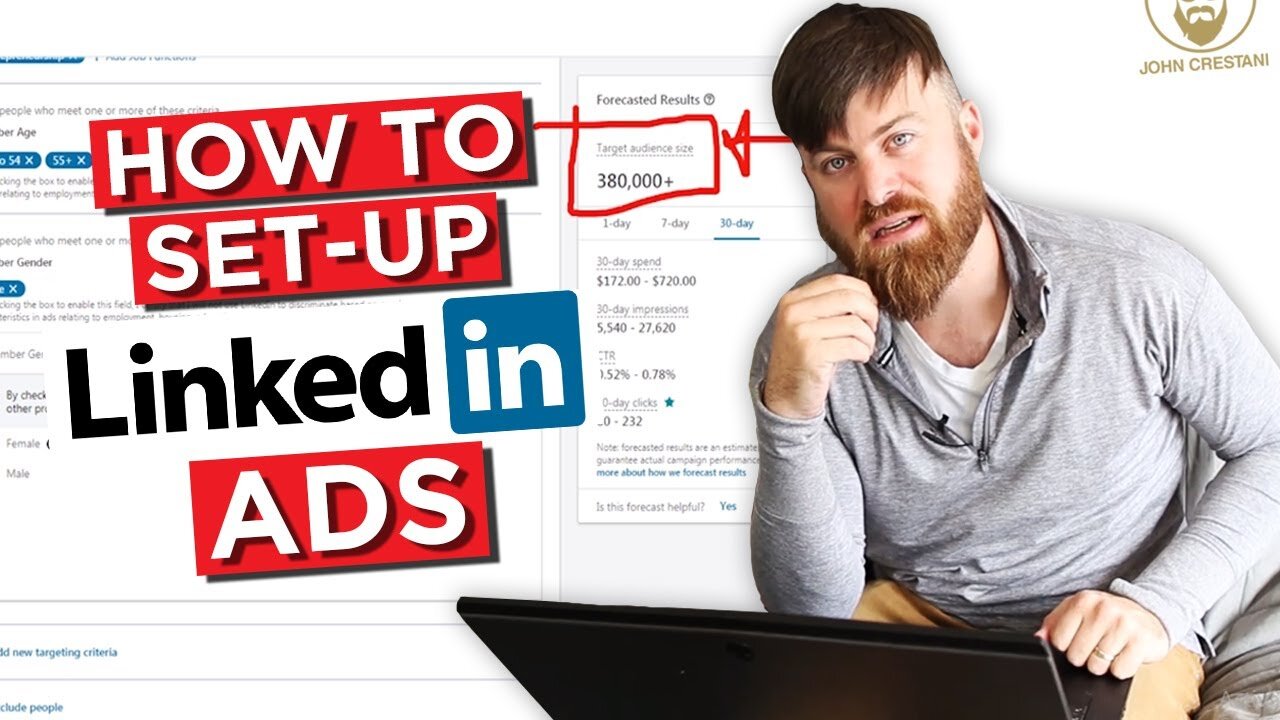 How To Advertise On LinkedIn (LIVE DEMO + My 4-Step Process)