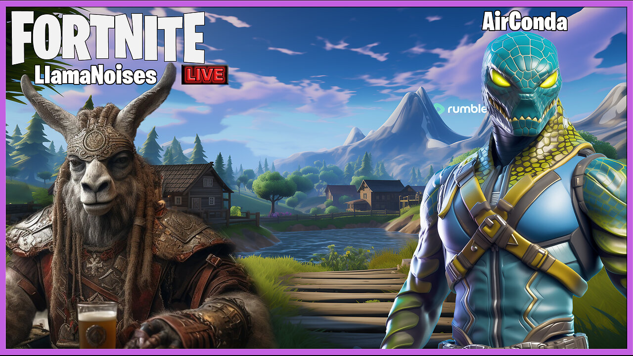 Fortnite - Guess Who is Back at it Again? Collab Stream w/LlamaNoises