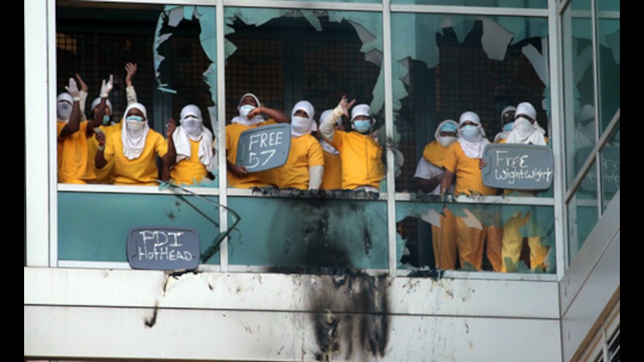 115 INMATES SPARK FIRES IN DOWNTOWN ST. LOUIS JAIL.THERE WILL BE A LOT MORE,