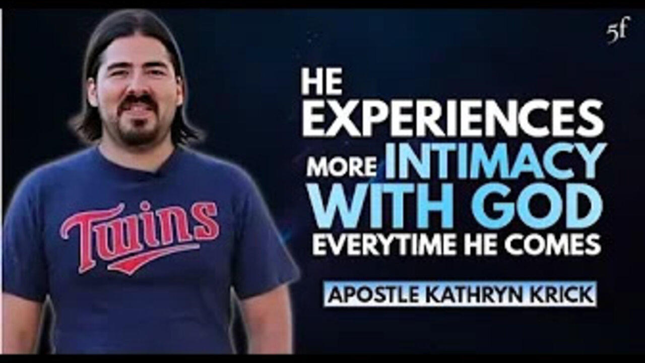 He Experiences more Intimacy with God Everytime He Comes to 5f Church