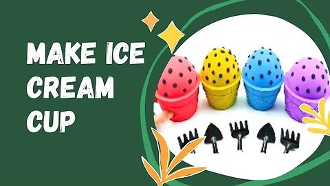 DIY Ice Cream Cup | Making Tutorial using Mad Mattr and Cutting Tools for Kids