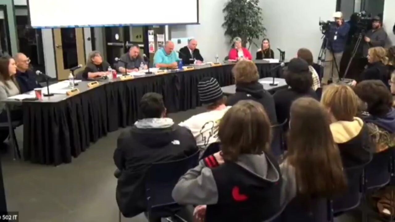 Students, Parents At School Board Meeting Express Outrage At Those Who Were Silent About Predator: 1