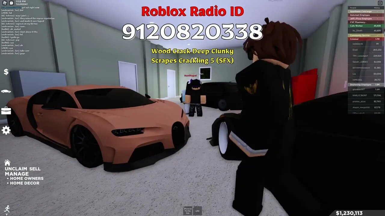 Scrapes Roblox Radio Codes/IDs