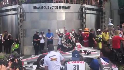 Will Power wins the 102nd Indianapolis 500