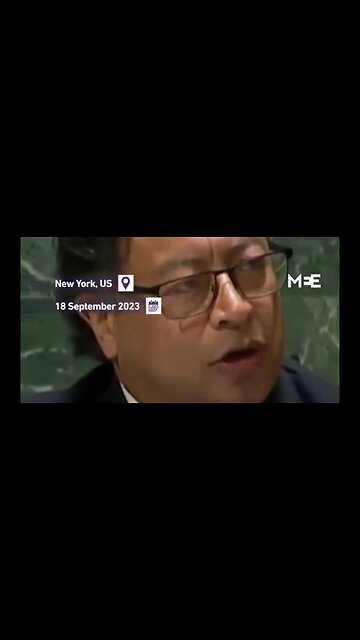 Columbia President Gustavo Petro Red Pills The World
