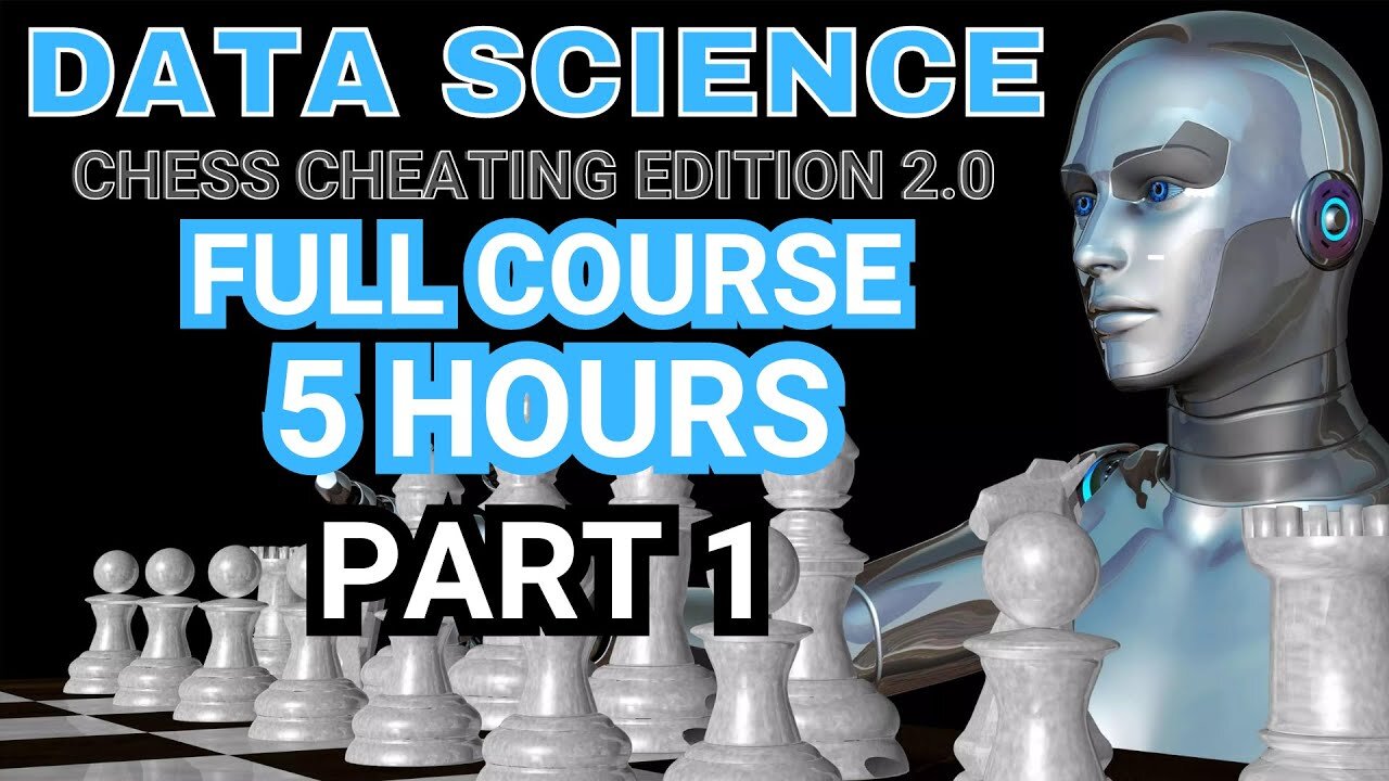 Data Science FULL COURSE 5H: Did GM Hikaru Nakamura Cheat?