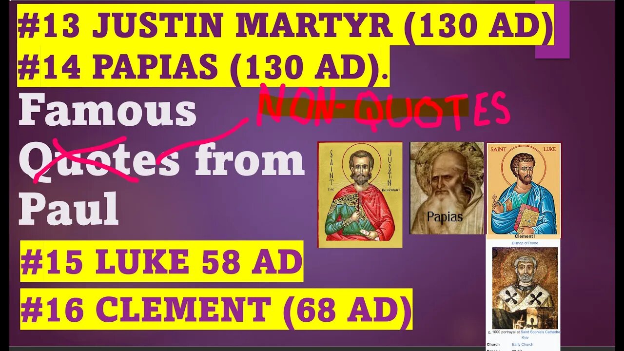 #13 Famous Non Quotes of Paul Justin Martyr