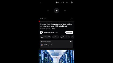 Music clip : Chicane feat Bryan Adams: Dont give Up