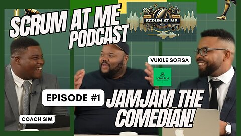JamJam The Comedian visits ScrumAtMe. Studios!