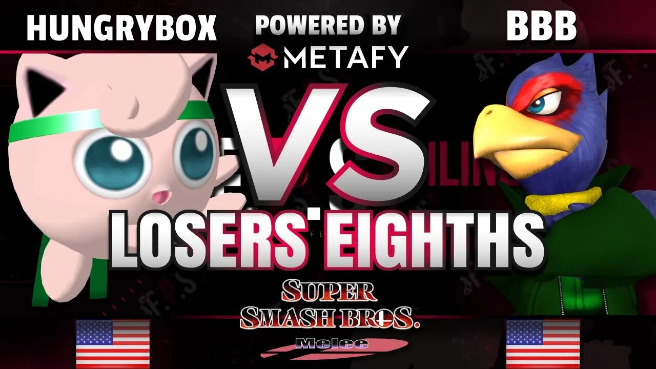 FPS4 Online - Liquid | Hungrybox (Jigglypuff) vs. BBB (Falco) - Melee Losers Top 8