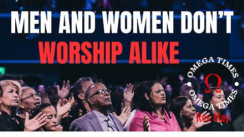 Men And Women Don't Worship Alike