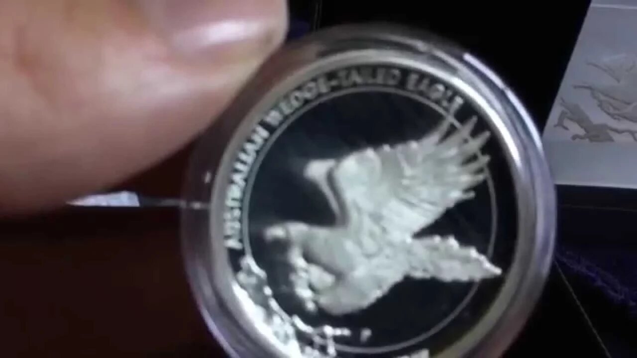 2015 Proof Wedge-Tailed Eagle Silver High Relief Coin