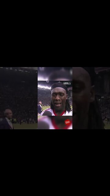 😍 Clarence SEEDORF dopo Juventus-Milan a Manchester, 2003 🔴⚫