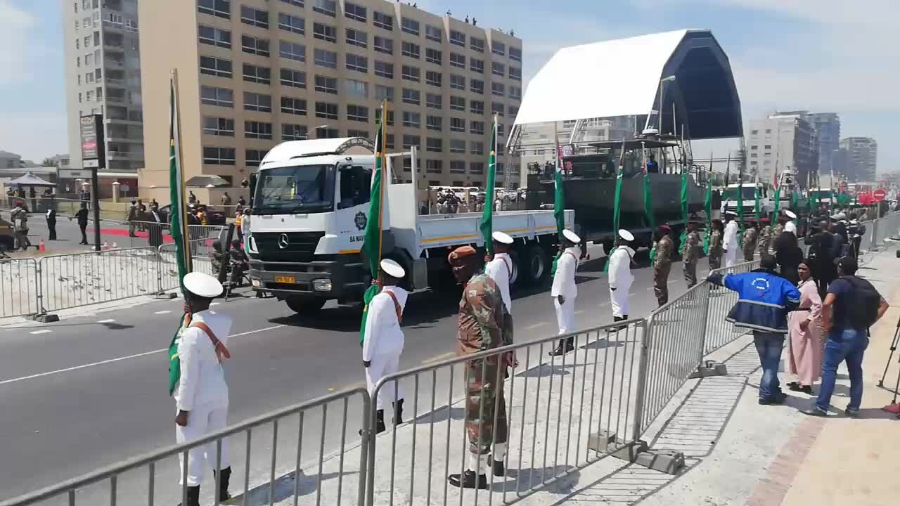 SOUTH AFRICA - Cape Town - Armed Forces Day Celebration (video) (3Yg)