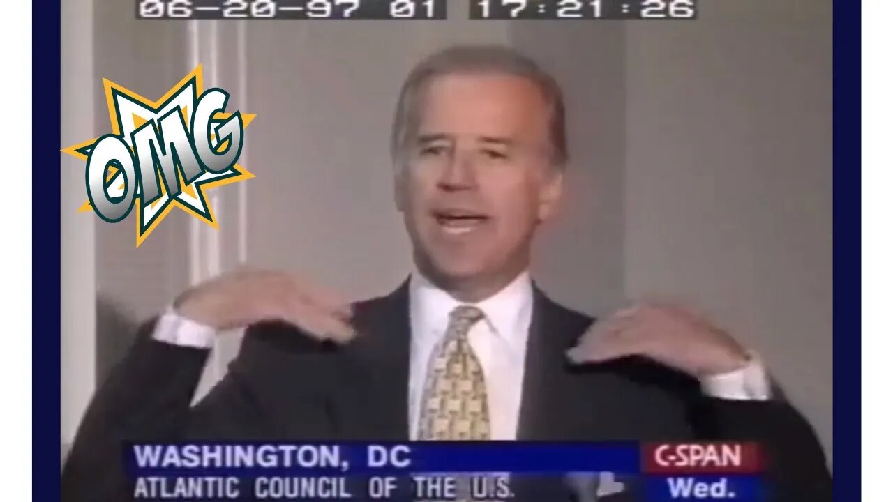 1997: Biden Predicts NATO Expansion = Russia Conflict