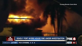 One dead in Fort Myers house fire overnight