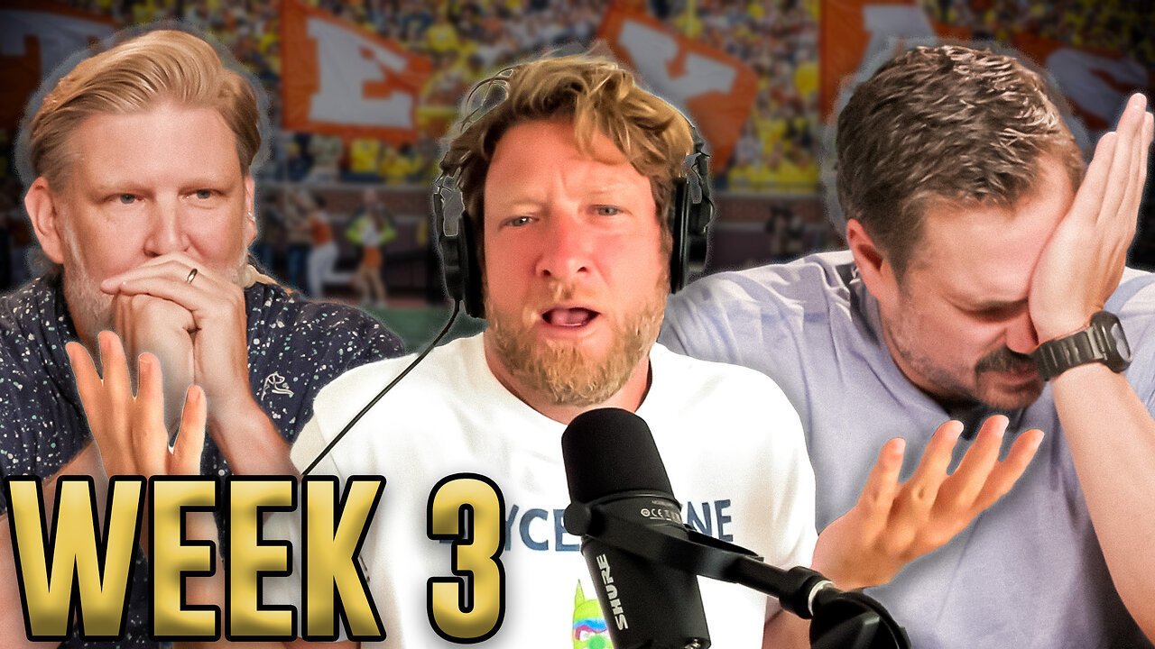 Big Cat Vs Dave Portnoy On Michigan's Champion Status | Barstool College Football Show Week 3