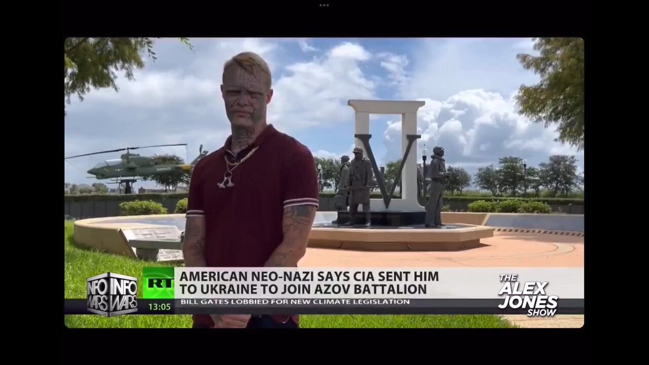 AMERICAN NEO-NAZI SAYS CIA SENT HIM TO UKRAINE TO JOIN AZOV BATTALION