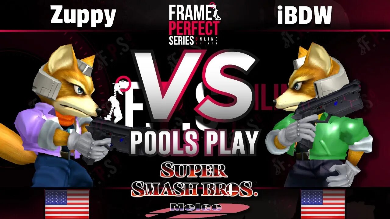 FPS3 Online Top 32 Qualifier - Zuppy (Fox) vs. PG | iBDW (Fox) - Smash Melee