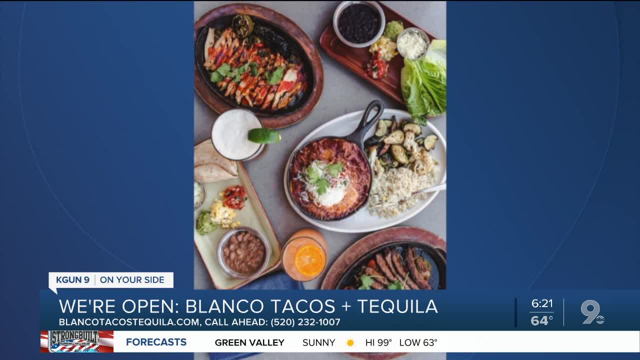 Blanco Tacos + Tequila offering takeout meals