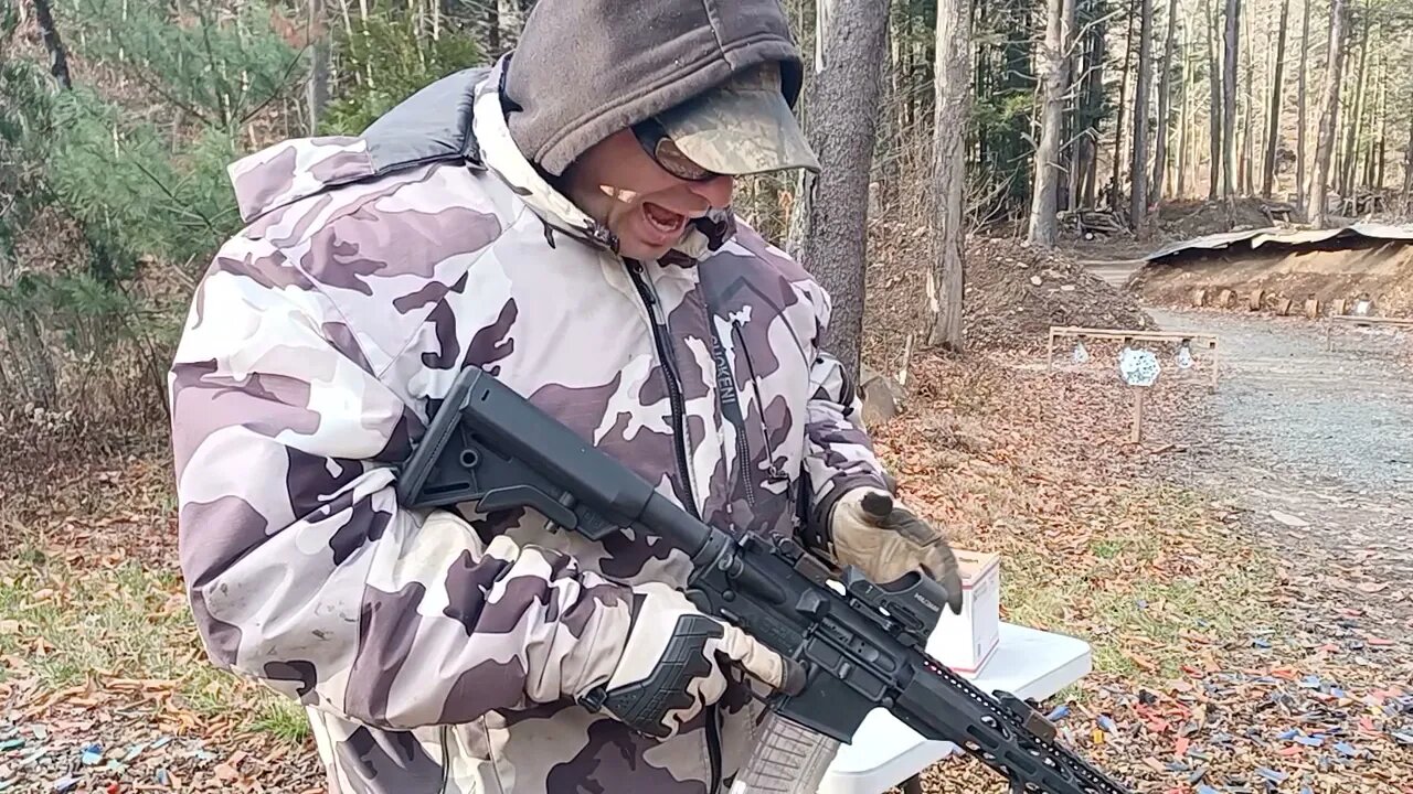 9 mm AR with No Last Round Bolt Hold Open