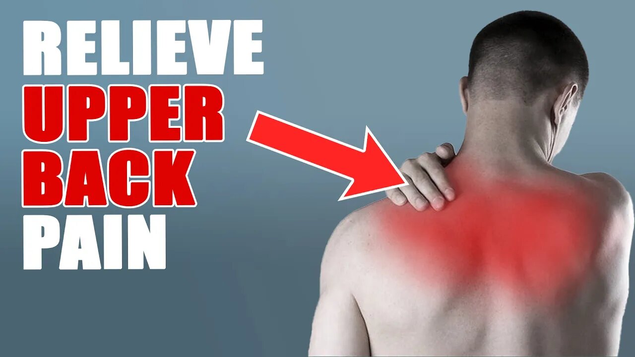 Fix Upper Back Pain And Stiffness (Home Exercise)