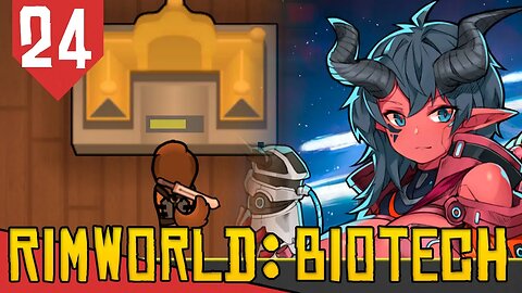 Busca pela GRANDE ESPADA ANITA - Rimworld Biotech #24 [Série Gameplay PT-BR]