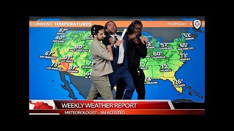 Weatherman Snaps LIVE on Air and Gets Dragged Off!