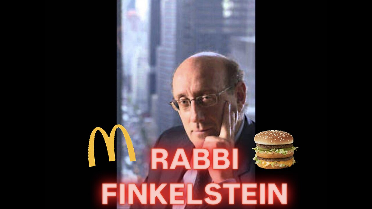 Rabbi admits there is human meat in McDonald's