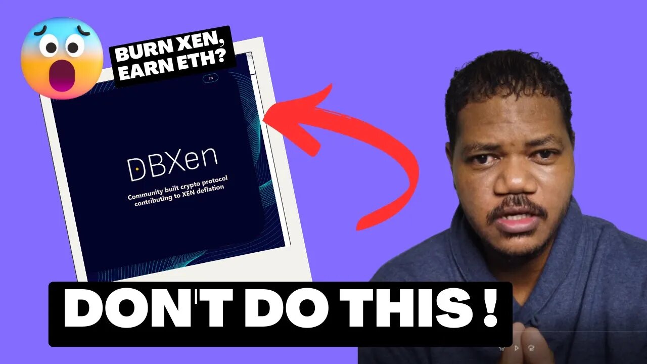 Dbxen Is Burning Xen Daily And Paying Users $DXN & $ETH. Check It Out Asap!