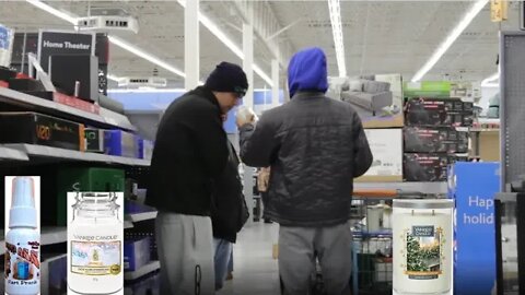 Fart spray in candle prank