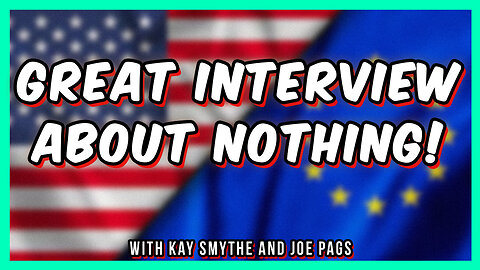 How About a Cool Interview About -- Nothing?