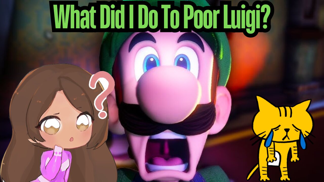 What Did I Do To Poor Luigi? Short Clip From My Live Stream