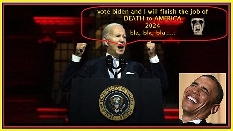 vote biden and I will finish the job