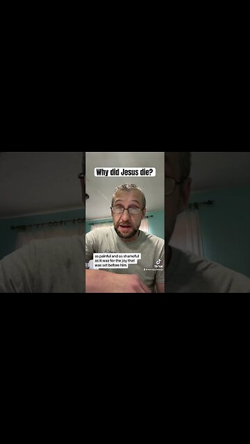 Why would God allow Jesus to die? #youtubeshorts #youtuber #shorts #shortvideo #viralvideo #youtube