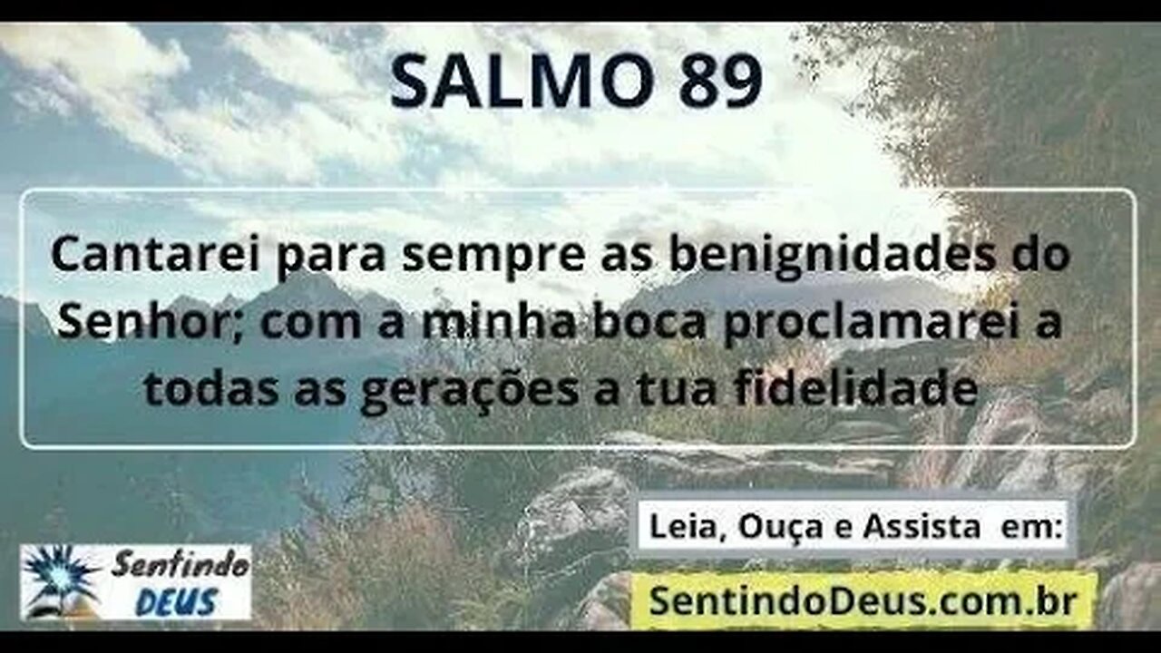 o salmo 89 completo