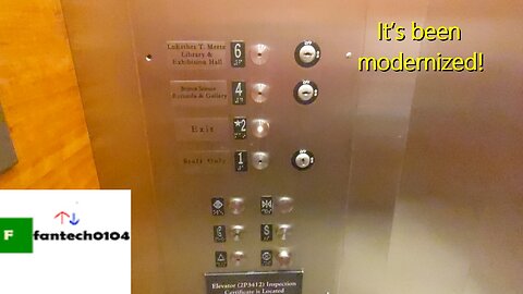 Modernized Traction Elevator @ LuEsther T Mertz Library - New York Botanical Garden - New York City