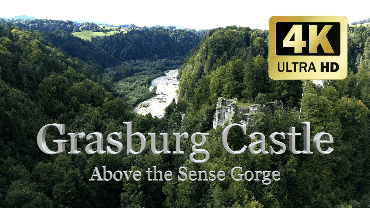 Grasburg Castle: Above the Sense Gorge