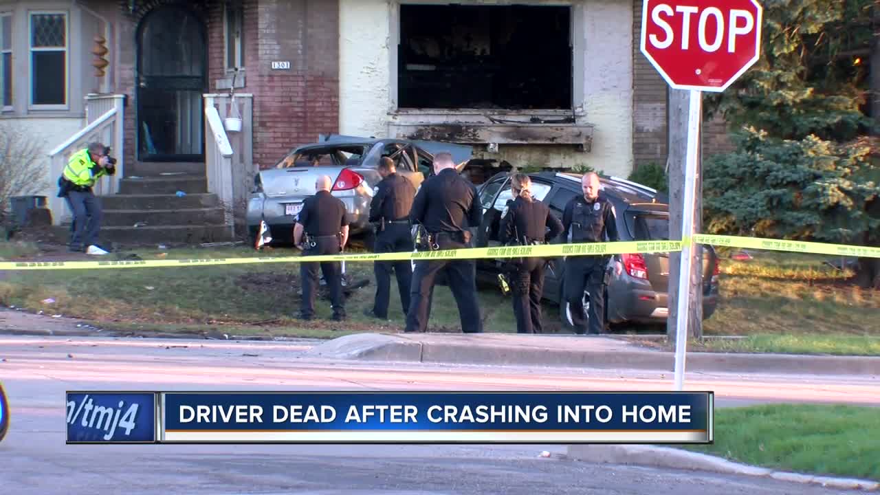 Man dead after police chase leads to crash, fire