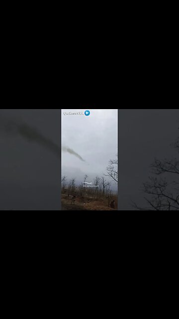 Su-25 attack aircraft attacked an enemy column on the Zaporozhye front