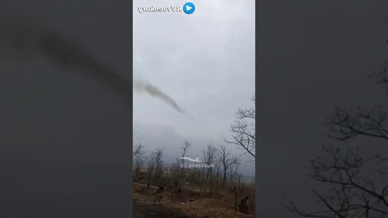 Su-25 attack aircraft attacked an enemy column on the Zaporozhye front