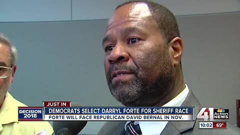 Democrats select Darryl Forte for sheriff race