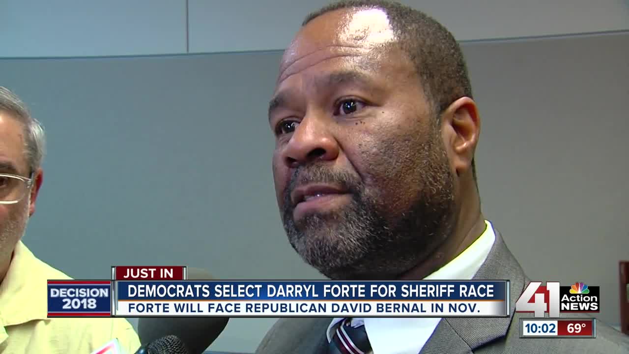 Democrats select Darryl Forte for sheriff race