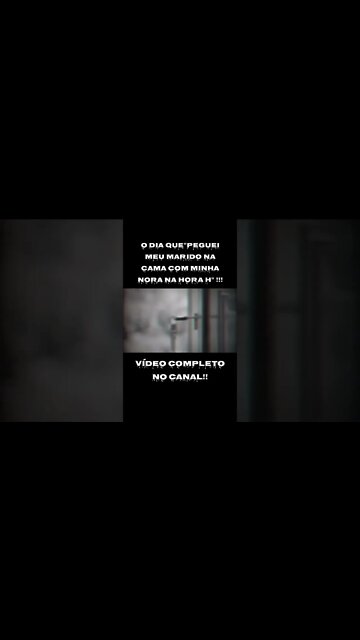 O DIA QUE"PEGUEI MEU MARIDO NA CAMA COM MINHA NORA NA HORA H" !!!