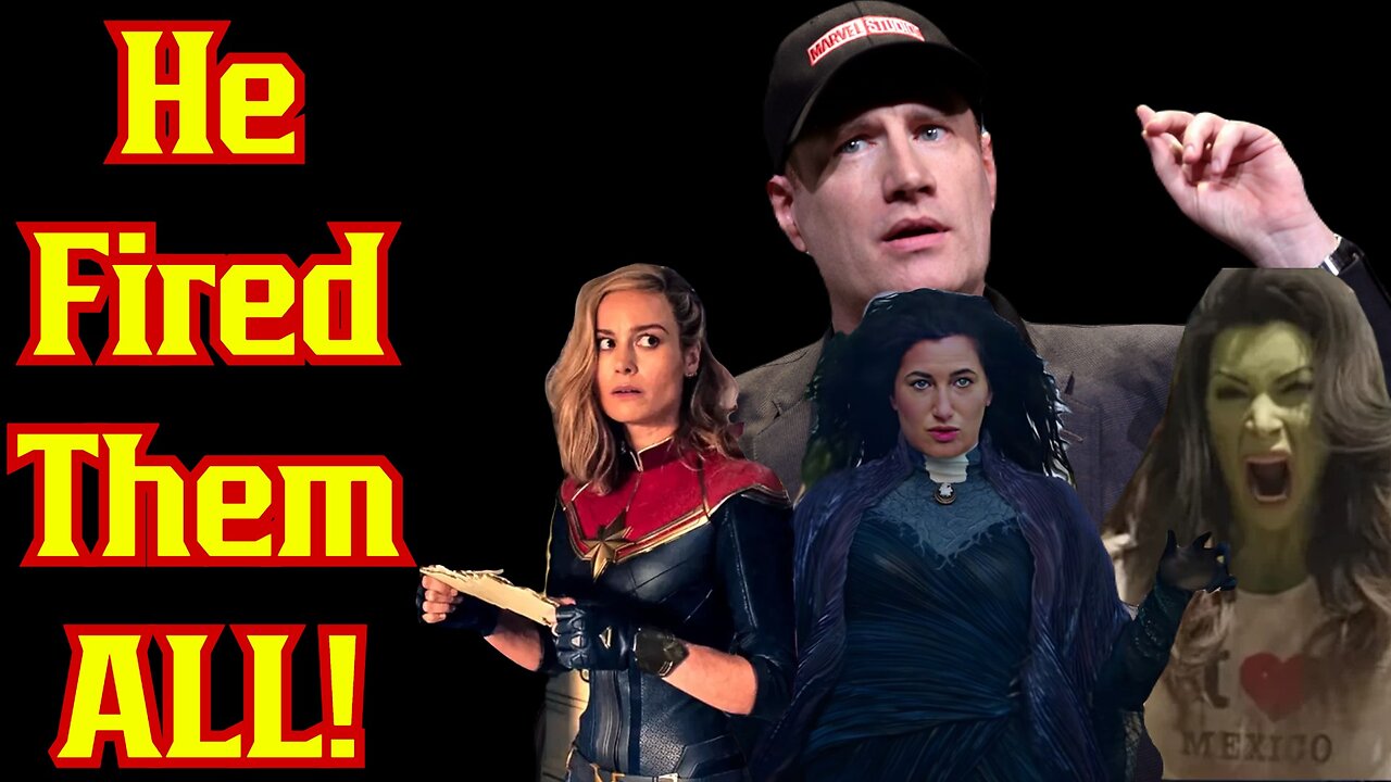 Marvel Is SAVED! Kevin Feige FIRES Woke Producer Responsible for the M-SHE-U! The Marvels, She-Hulk