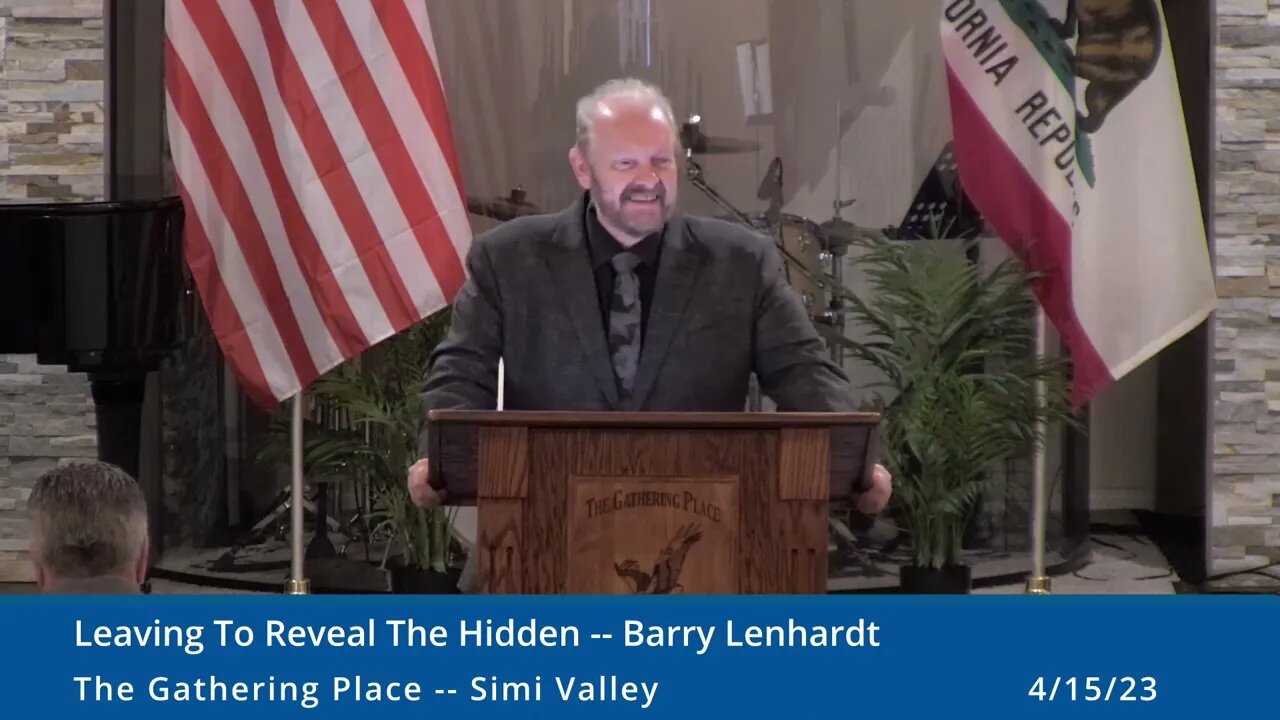 Leaving To Reveal The Hidden - Barry Lenhardt