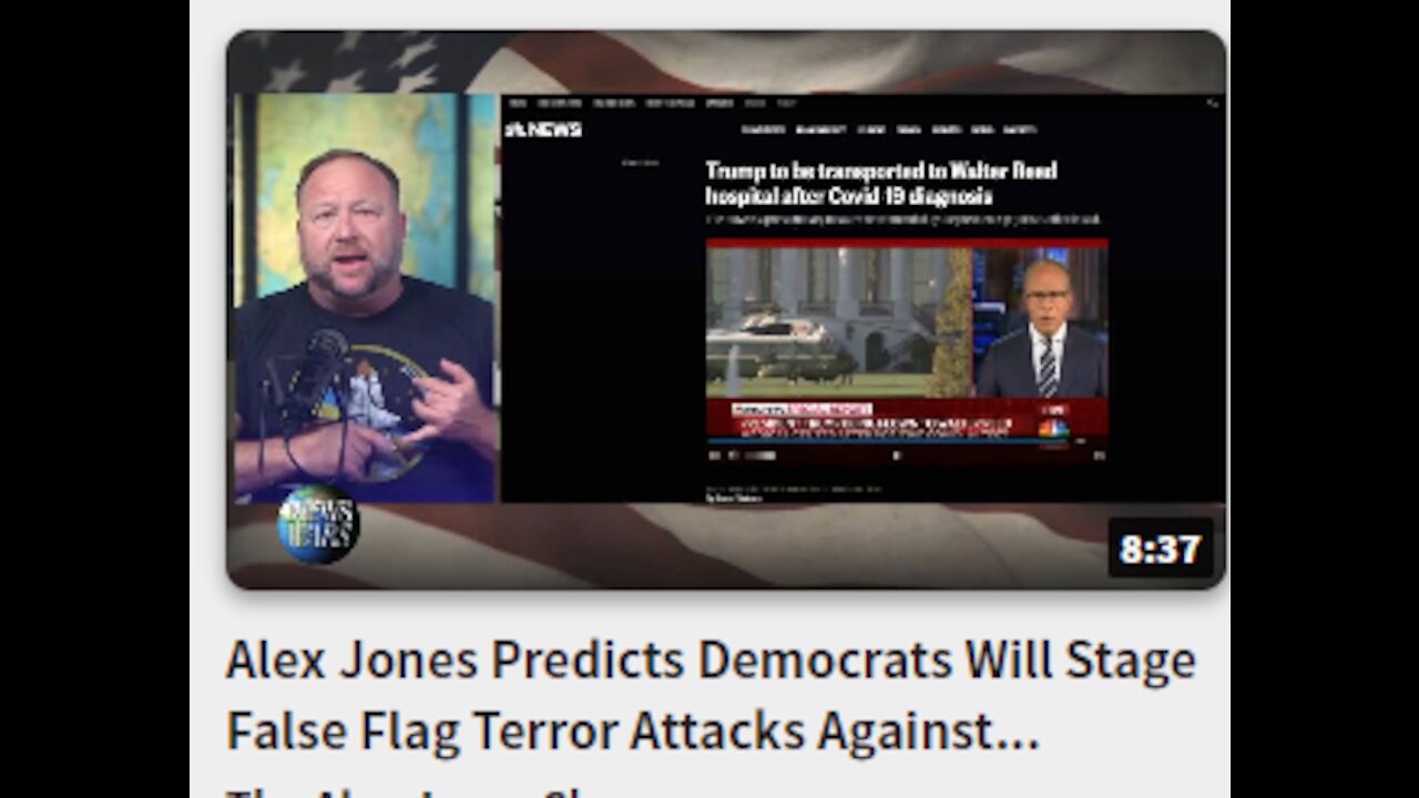 False Flag Terror Attacks Against Themselves And Blame Trump Supporters