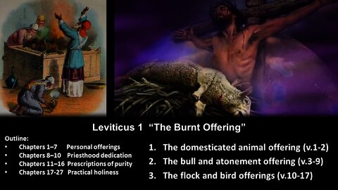 Leviticus 1 "The Burnt Offering" - Calvary Chapel Fergus Falls