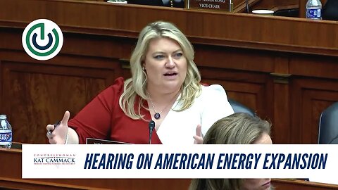 Rep. Cammack Questions Witnesses During E&C Hearing On American Energy Expansion & Security